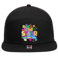 Test Day New- Rock The Test Teacher Testing Day You Got 7 Panel Mesh Trucker Snapback Hat
