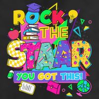 Test Day New- Rock The Test Teacher Testing Day You Got 7 Panel Mesh Trucker Snapback Hat