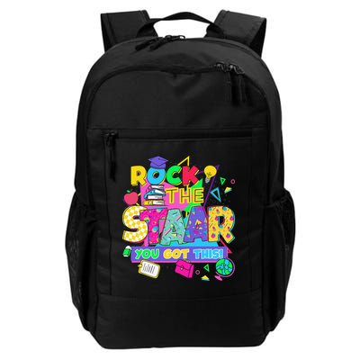 Test Day New- Rock The Test Teacher Testing Day You Got Backpack