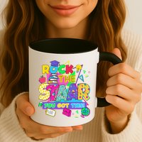 Test Day New- Rock The Test Teacher Testing Day You Got Mug