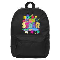 Test Day New- Rock The Test Teacher Testing Day You Got 16 in Basic Backpack