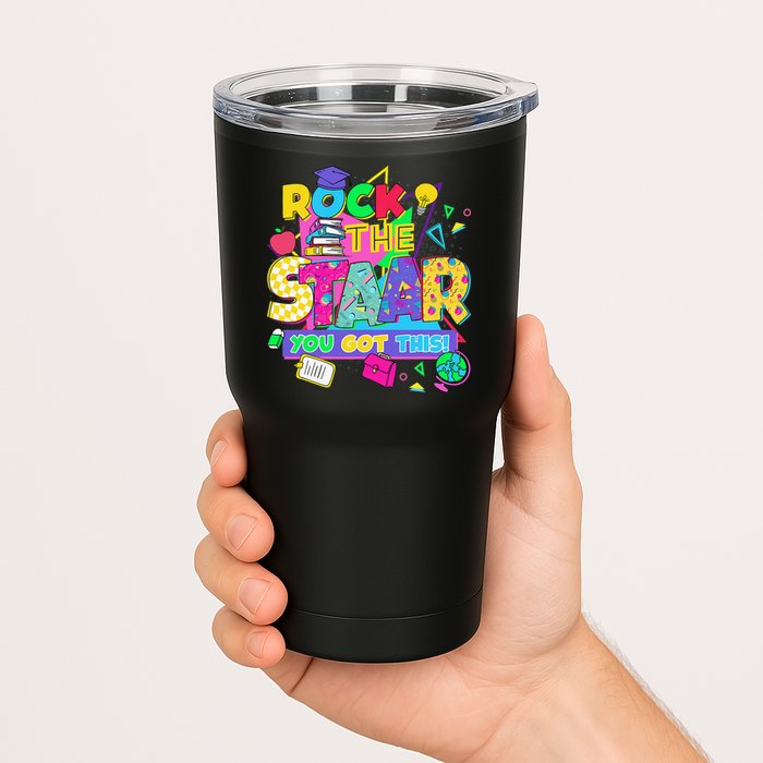 Test Day New- Rock The Test Teacher Testing Day You Got Tumbler