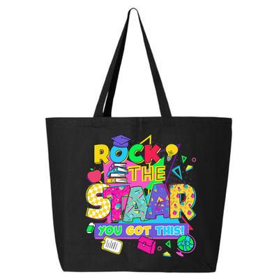 Test Day New- Rock The Test Teacher Testing Day You Got 25L Jumbo Tote