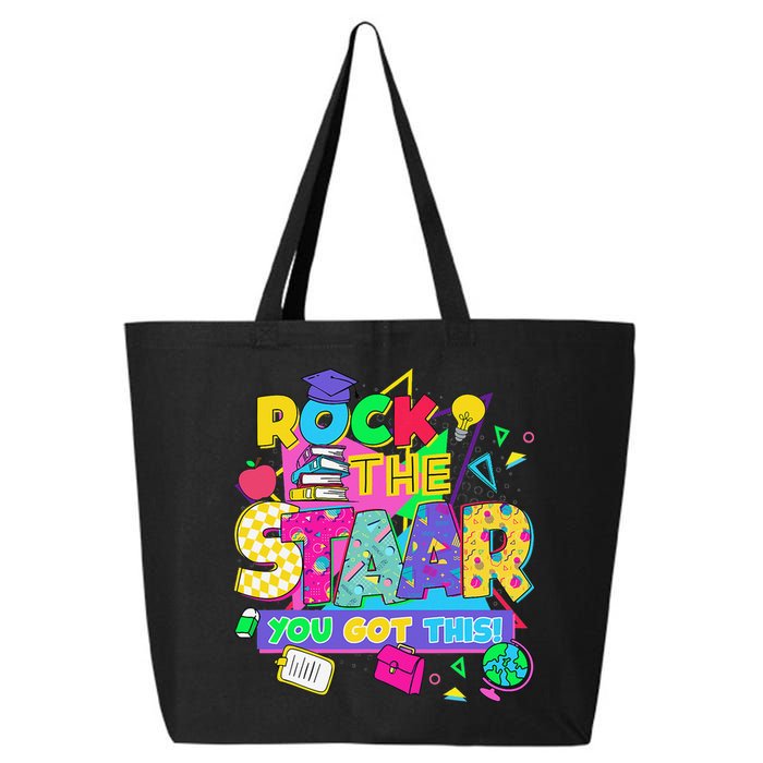 Test Day New- Rock The Test Teacher Testing Day You Got 25L Jumbo Tote