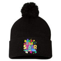 Test Day New- Rock The Test Teacher Testing Day You Got Pom Pom 12in Knit Beanie