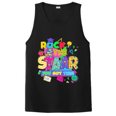 Test Day New- Rock The Test Teacher Testing Day You Got PosiCharge Competitor Tank