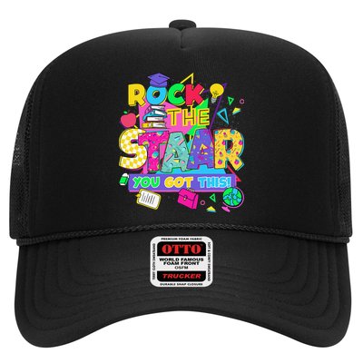 Test Day New- Rock The Test Teacher Testing Day You Got Trucker Hat