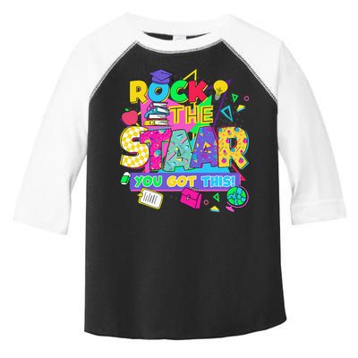 Test Day New- Rock The Test Teacher Testing Day You Got Toddler Fine Jersey T-Shirt