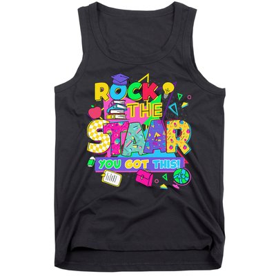 Test Day New- Rock The Test Teacher Testing Day You Got Tank Top