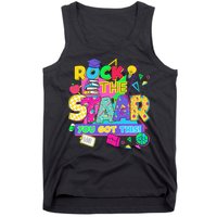 Test Day New- Rock The Test Teacher Testing Day You Got Tank Top