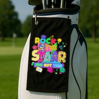 Test Day New- Rock The Test Teacher Testing Day You Got Golf Towel