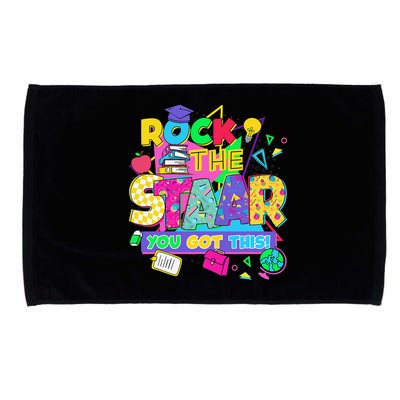Test Day New- Rock The Test Teacher Testing Day You Got Microfiber Hand Towel