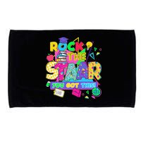 Test Day New- Rock The Test Teacher Testing Day You Got Microfiber Hand Towel