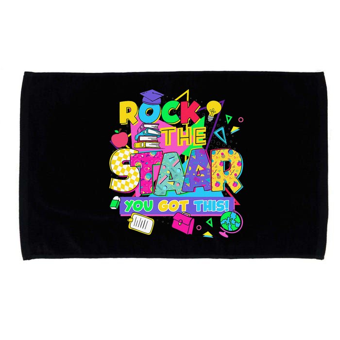 Test Day New- Rock The Test Teacher Testing Day You Got Microfiber Hand Towel