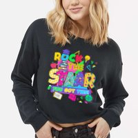 Test Day New- Rock The Test Teacher Testing Day You Got Cropped Pullover Crew