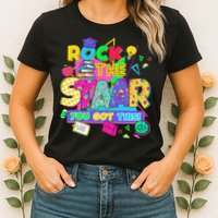 Test Day New- Rock The Test Teacher Testing Day You Got Womens T-Shirt