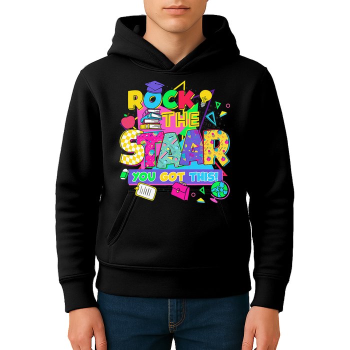 Test Day New- Rock The Test Teacher Testing Day You Got Kids Hoodie