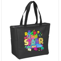 Test Day New- Rock The Test Teacher Testing Day You Got Zip Tote Bag
