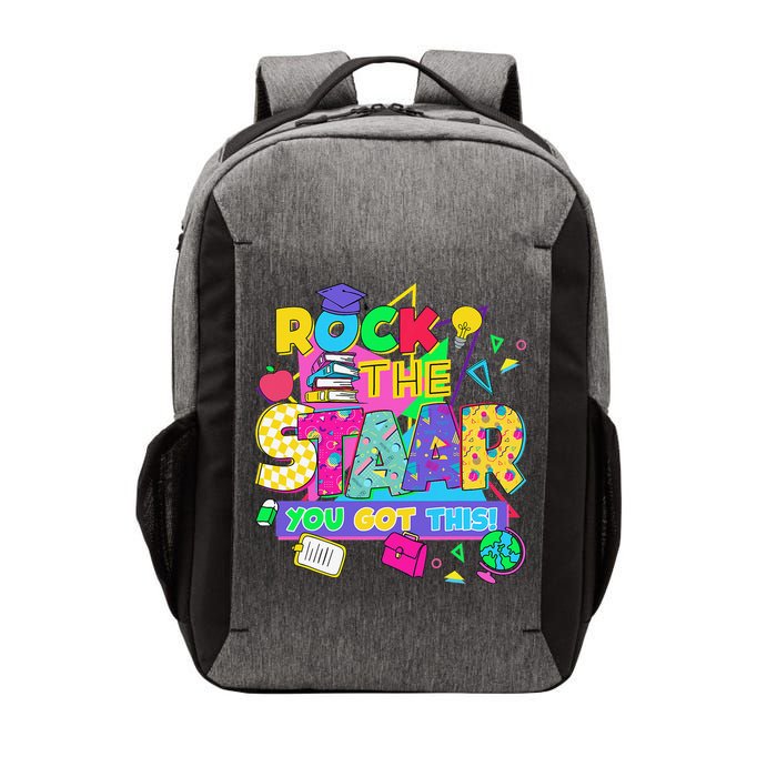 Test Day New- Rock The Test Teacher Testing Day You Got Vector Backpack