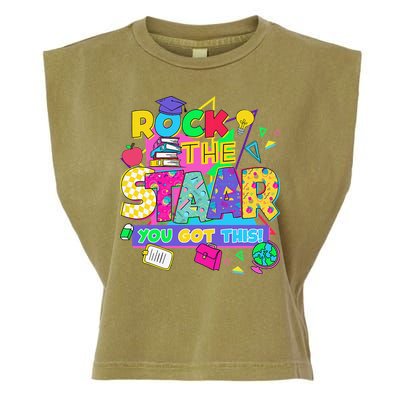 Test Day New- Rock The Test Teacher Testing Day You Got Garment-Dyed Women's Muscle Tee