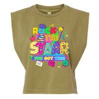 Test Day New- Rock The Test Teacher Testing Day You Got Garment-Dyed Women's Muscle Tee