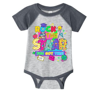Test Day New- Rock The Test Teacher Testing Day You Got Infant Baby Jersey Bodysuit