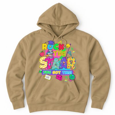 Test Day New- Rock The Test Teacher Testing Day You Got Hoodie