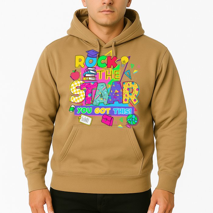 Test Day New- Rock The Test Teacher Testing Day You Got Hoodie