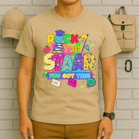 Test Day New- Rock The Test Teacher Testing Day You Got T-Shirt