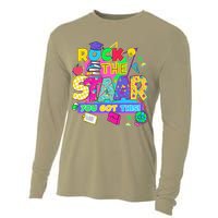 Test Day New- Rock The Test Teacher Testing Day You Got Cooling Performance Long Sleeve Crew