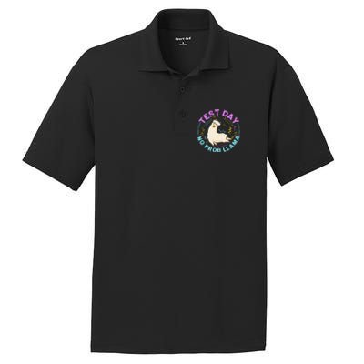 Test Day No Probllama Llama Teacher Testing Day Design PosiCharge RacerMesh Polo