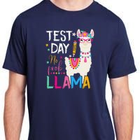 Test Day No Probllama Llama Teacher Testing Day Student Adult ChromaSoft Performance T-Shirt