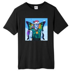 Tie Dye Ninja NFT Space Parrot Rainbow Butterfly Wings Tall Fusion ChromaSoft Performance T-Shirt