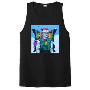 Tie Dye Ninja NFT Space Parrot Rainbow Butterfly Wings PosiCharge Competitor Tank