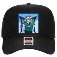 Tie Dye Ninja NFT Space Parrot Rainbow Butterfly Wings Trucker Hat