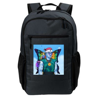 Tie Dye Ninja NFT Space Parrot Rainbow Butterfly Wings Daily Commute Backpack