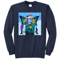 Tie Dye Ninja NFT Space Parrot Rainbow Butterfly Wings Sweatshirt