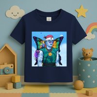 Tie Dye Ninja NFT Space Parrot Rainbow Butterfly Wings Toddler T-Shirt