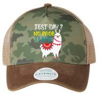 Test Day No Prob-llama Llama Teacher Testing Day Legacy Tie Dye Trucker Hat