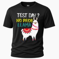 Test Day No Prob-llama Llama Teacher Testing Day Performance Shirt