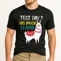 Test Day No Prob-llama Llama Teacher Testing Day Performance Shirt
