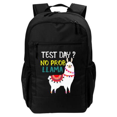 Test Day No Prob-llama Llama Teacher Testing Day Backpack