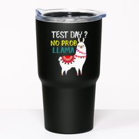 Test Day No Prob-llama Llama Teacher Testing Day Tumbler