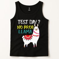 Test Day No Prob-llama Llama Teacher Testing Day Tank Top