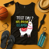 Test Day No Prob-llama Llama Teacher Testing Day Tank Top