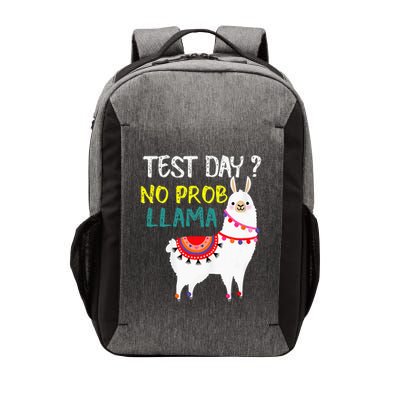 Test Day No Prob-llama Llama Teacher Testing Day Vector Backpack