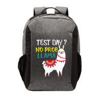 Test Day No Prob-llama Llama Teacher Testing Day Vector Backpack