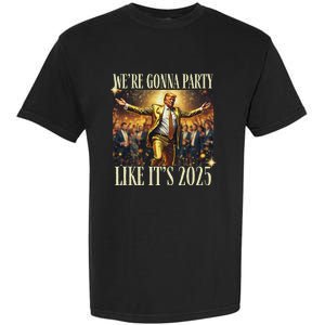 Trump Dance New Year 2025 Party Inauguration Maga Republican Garment-Dyed Heavyweight T-Shirt