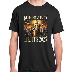 Trump Dance New Year 2025 Party Inauguration Maga Republican Adult ChromaSoft Performance T-Shirt