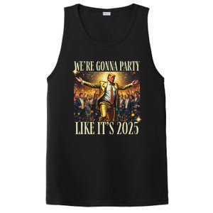 Trump Dance New Year 2025 Party Inauguration Maga Republican PosiCharge Competitor Tank